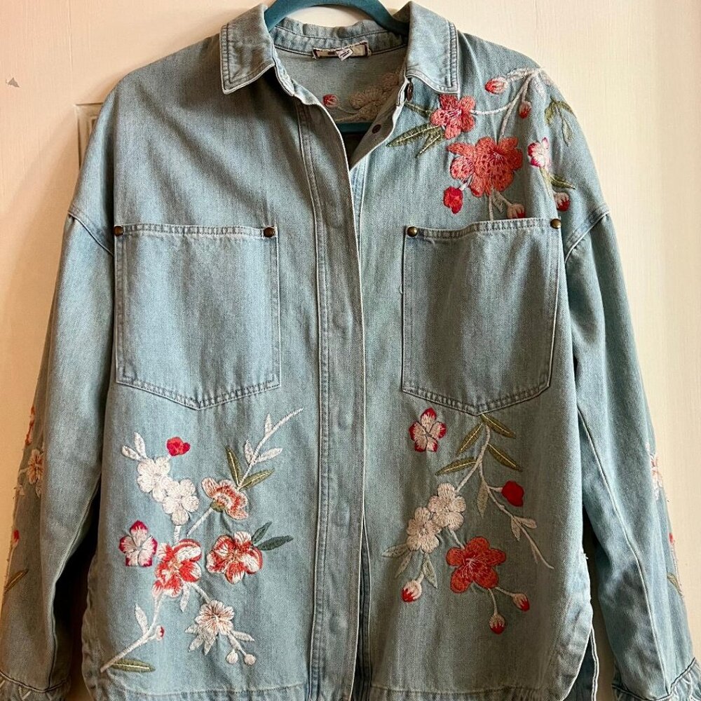 Johnny Was Workshop denim jacket